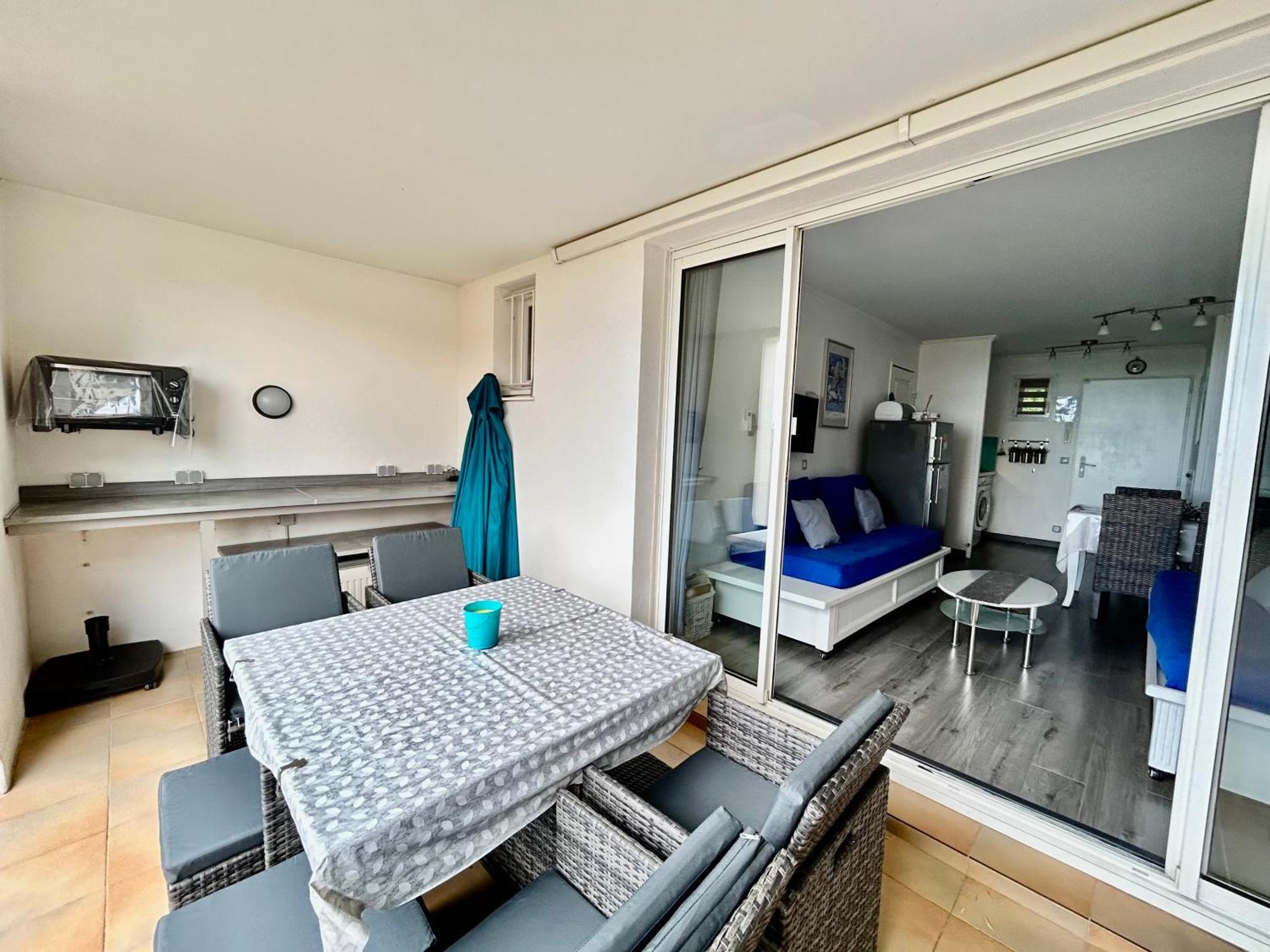 גרימו Les Restanques Vue Mer Roses 1070 Rez De Jardin מראה חיצוני תמונה